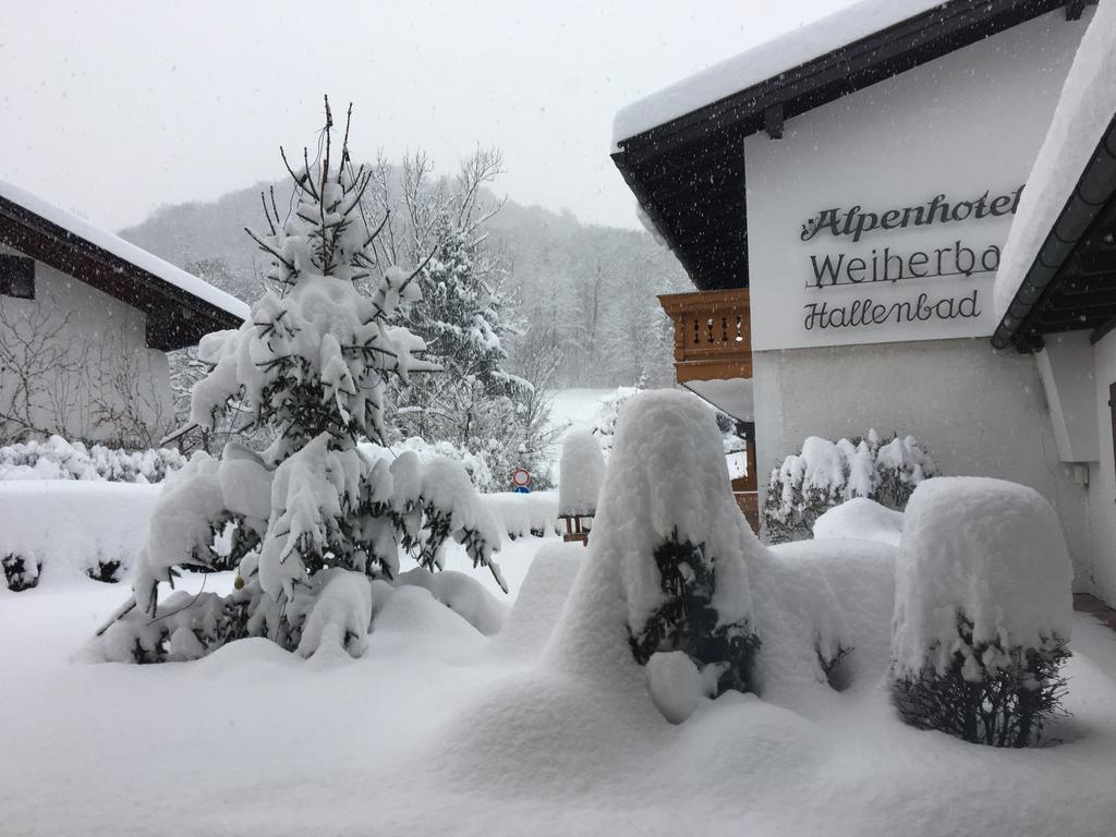 Alpenhotel Weiherbach Berchtesgaden Hallenbad Und Sauna Экстерьер фото