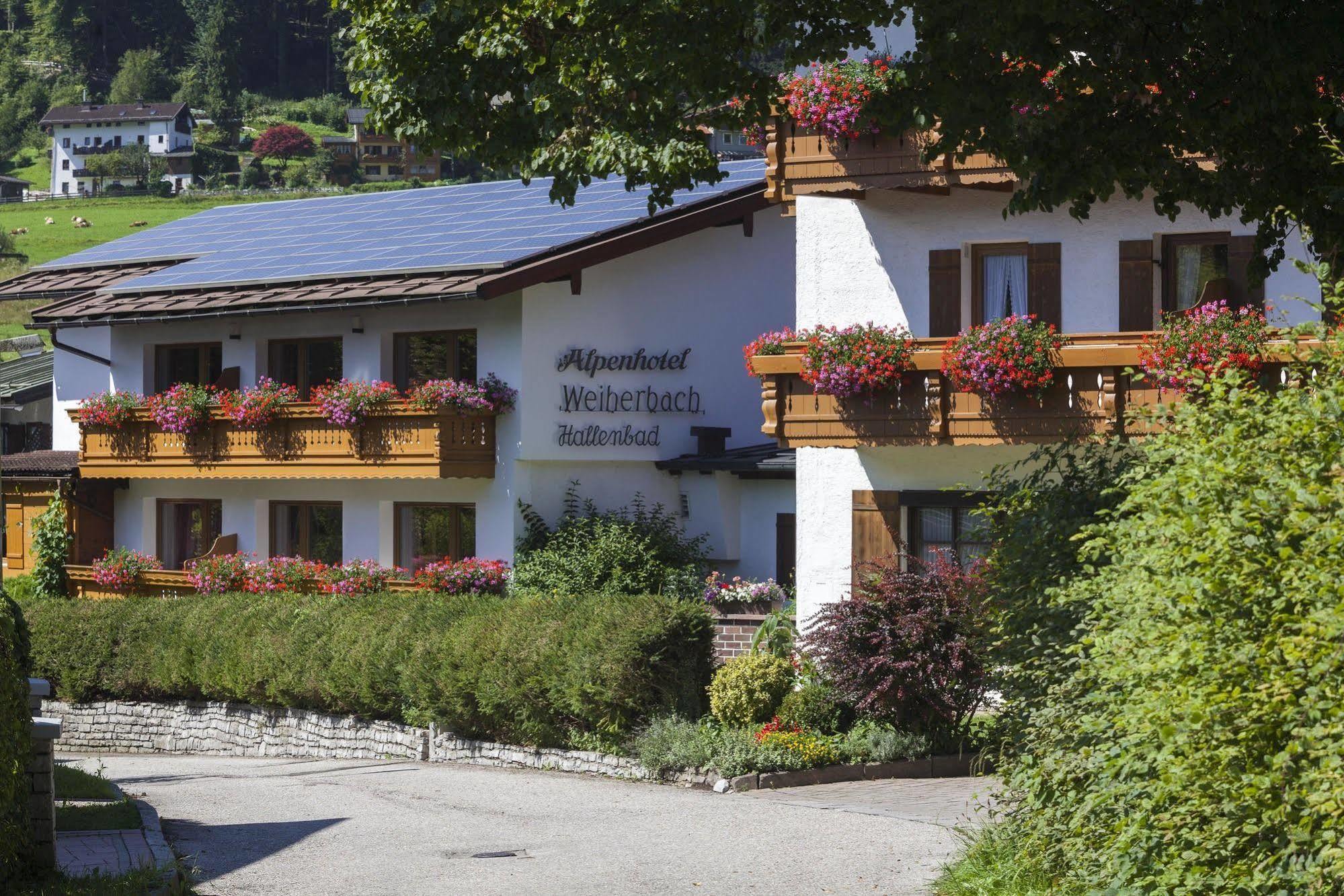 Alpenhotel Weiherbach Berchtesgaden Hallenbad Und Sauna Экстерьер фото